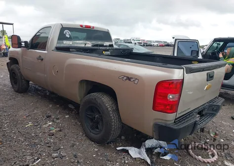 2009 Chevrolet Silverado 1500 Work Truck из США, поврежденный, VIN 1GCEK14X39Z207584